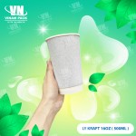 Ly giấy 2 lớp kim tuyến 16oz (500ml)